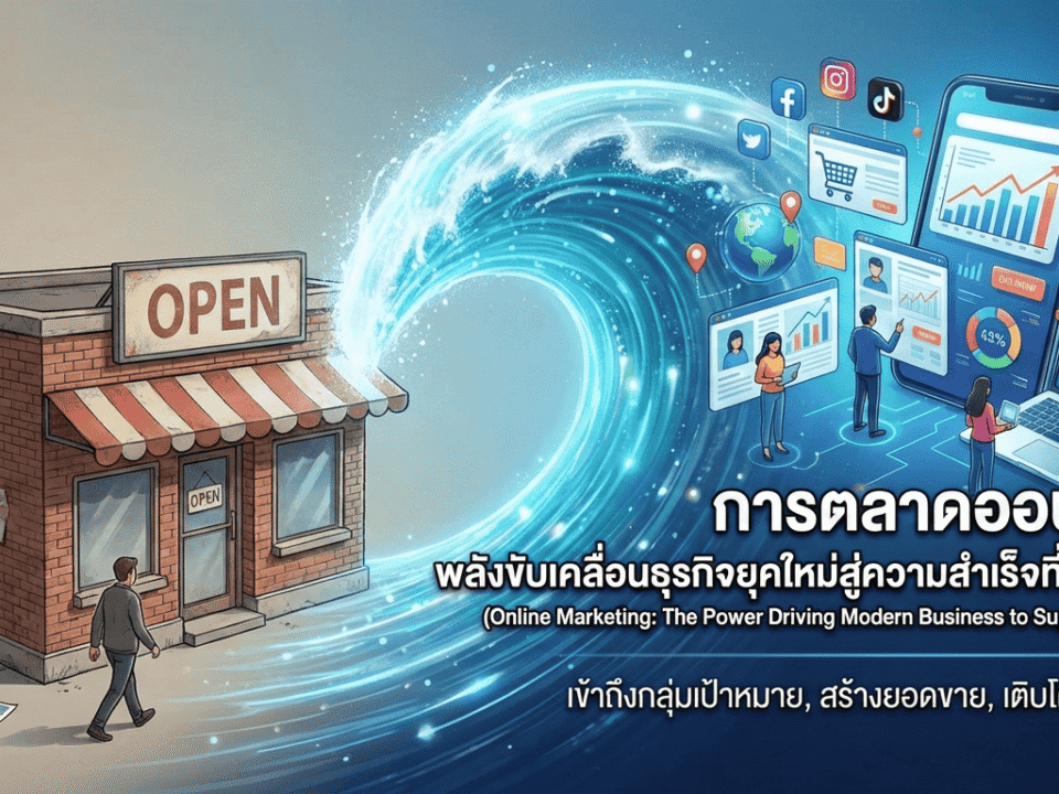 การทำการตลาดออนไลน์ มีผลกระทบมหาศาลแค่ไหนกับธุรกิจในยุคปัจจุบัน?