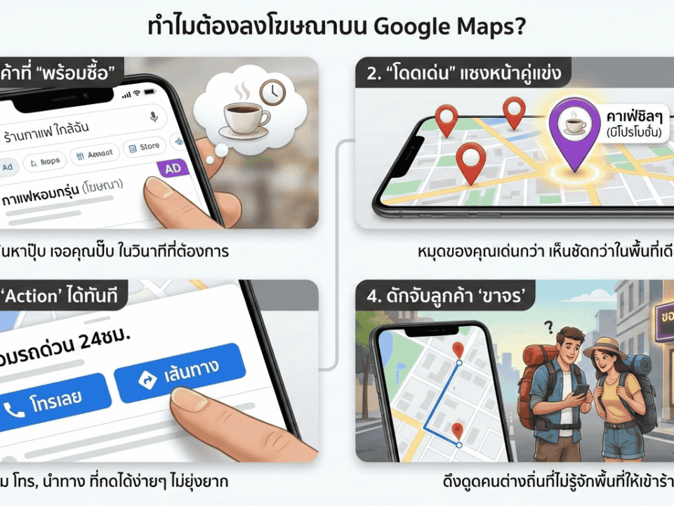 ลงโฆษณา Google Map imh.co.th