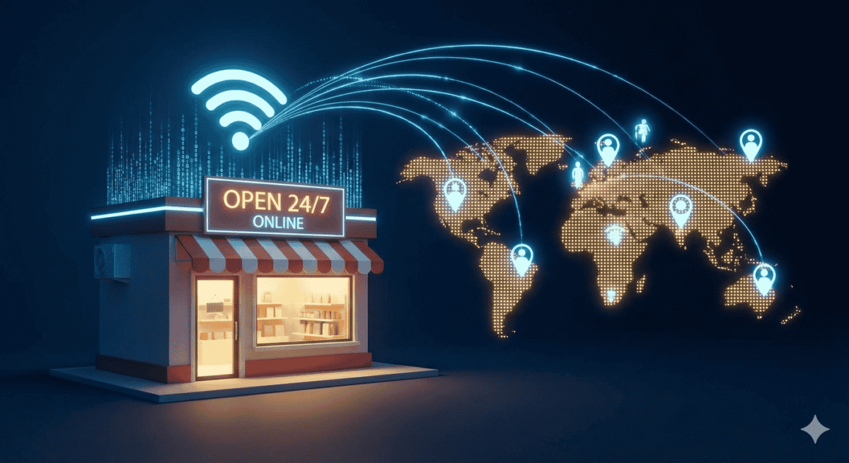 ร้านค้าที่ส่องสว่างทั่วโลก