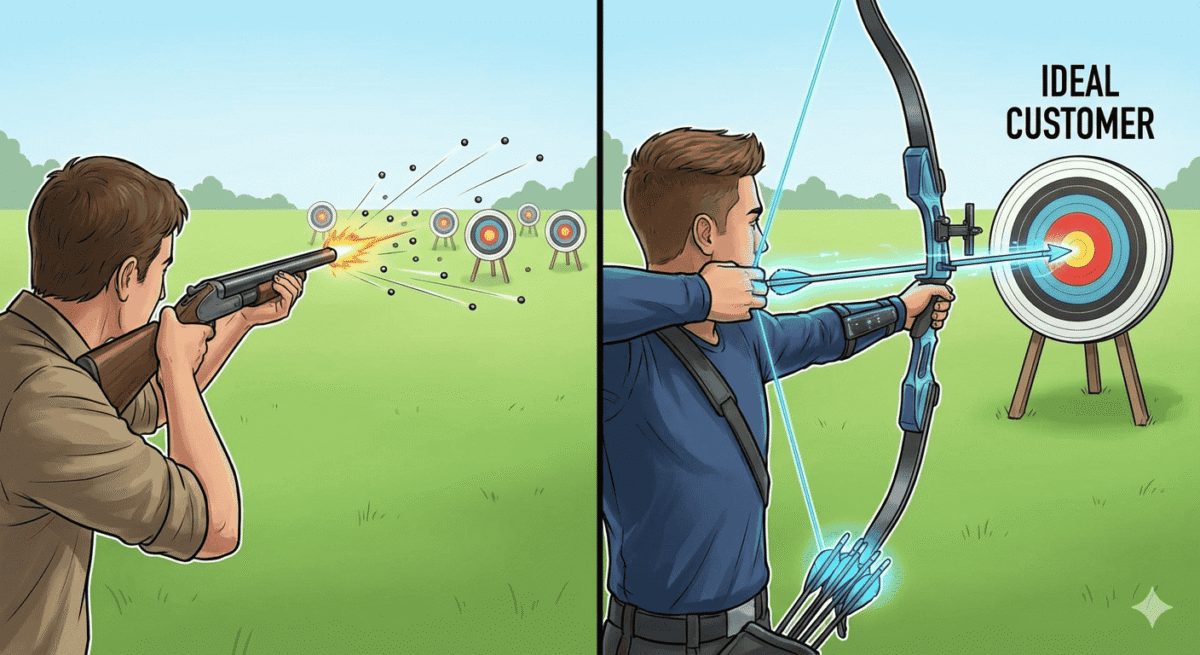 ลูกศรที่เข้ากลางเป้า